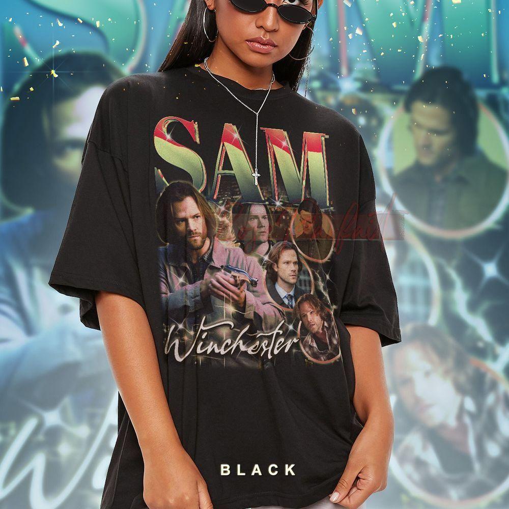 Sam Winchestr Vintage 2 Vuitino Shirt